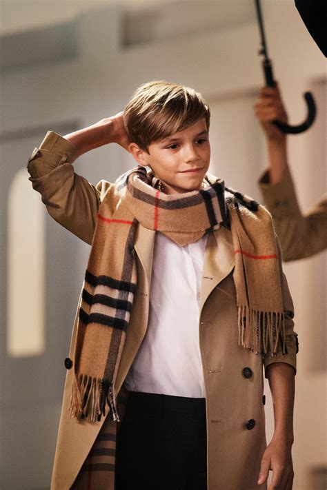 Romeo Beckham stars in Burberry's first Christmas 